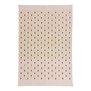 Vintage Indian Dhurrie Rug, 05'00 X 08'08 For Sale