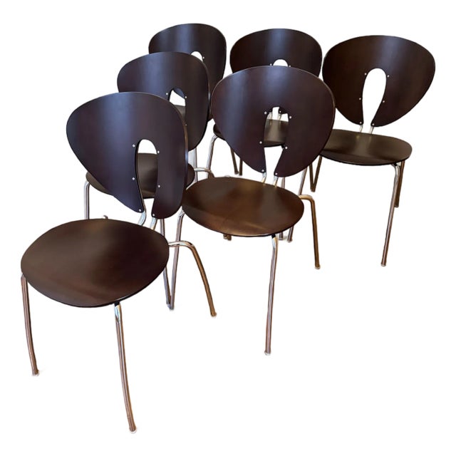 Set of Six Vintage Stua Globus Chairs by Jesús Gasca, Spain, 2004 For Sale