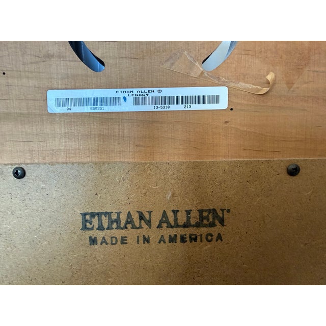 Brown Ethan Allen Legacy Wall Mirror For Sale - Image 8 of 9