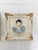 Unique Vintage Porcelain Man & Woman Wall Plaques - A Pair For Sale - Image 4 of 11