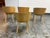 2000 - 2009 Stefan Diez for E15 Ch04 Houdini Oak + Leather Armchairs, Set of Four For Sale - Image 5 of 12