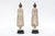 Vintage Carved Standing Terracotta Thai Buddha Statutes on Stand—A Pair For Sale In New York - Image 6 of 9