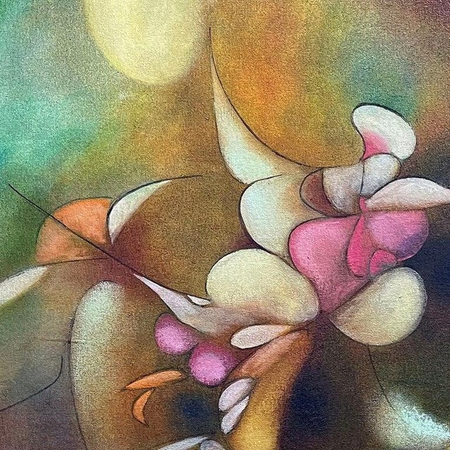 This is a one of a kind original abstract painting on canvas by Southern California artist, Daniel Ketelhut. Its...