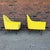 Paul McCobb Pair of Paul McCobb Symmetric Group Mid-Century Yellow Round Back Chairs For Sale - Image 4 of 12