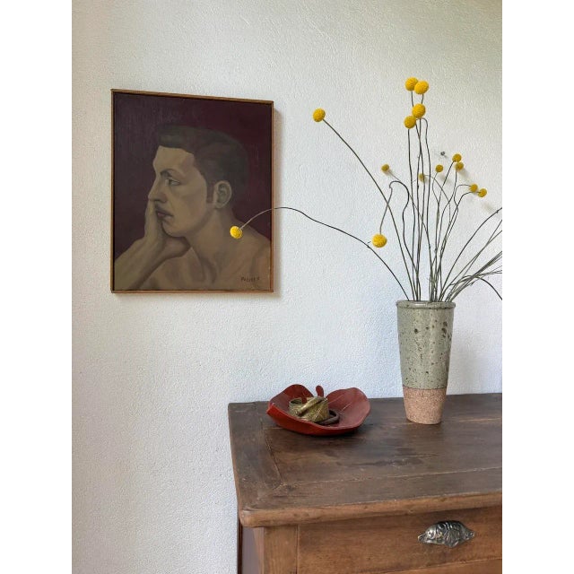 Red Leaf Ceramic Dish, 1960s For Sale - Image 13 of 18