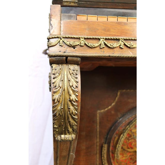 19th Century Boulle Vertical Piano For Sale - Image 12 of 17