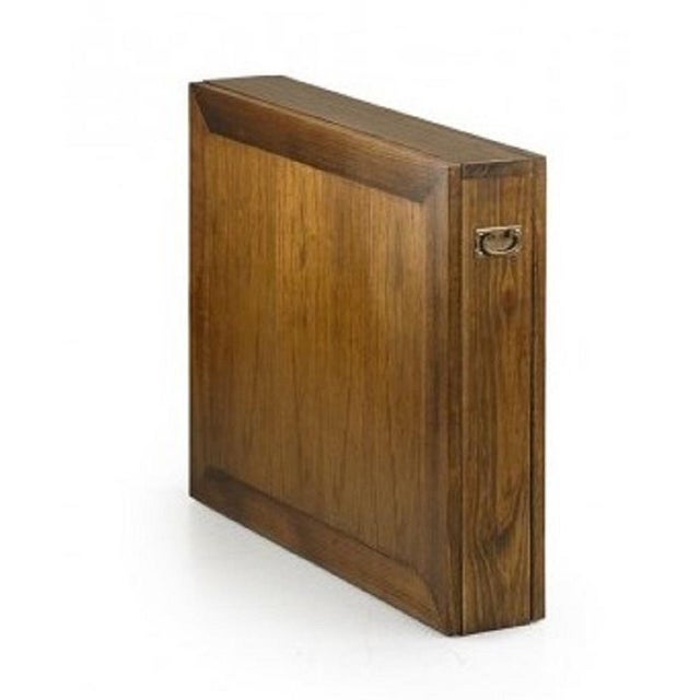 Midcentury drop-leaf gateleg Pembroke table Perfect and original finished Very sturdy Closed table: 7.48 x 35.43 x 30.79