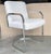 Set of 4 Modern 1960s Chrome Cantilever Dining Chairs in Oyster Upholstery – Fully Restored For Sale - Image 11 of 14