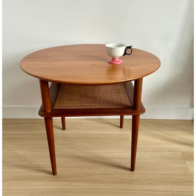 Wood Peter Hvidt France & Son Teak Coffee Occasional Table Danish Mid Century Modern For Sale - Image 7 of 9