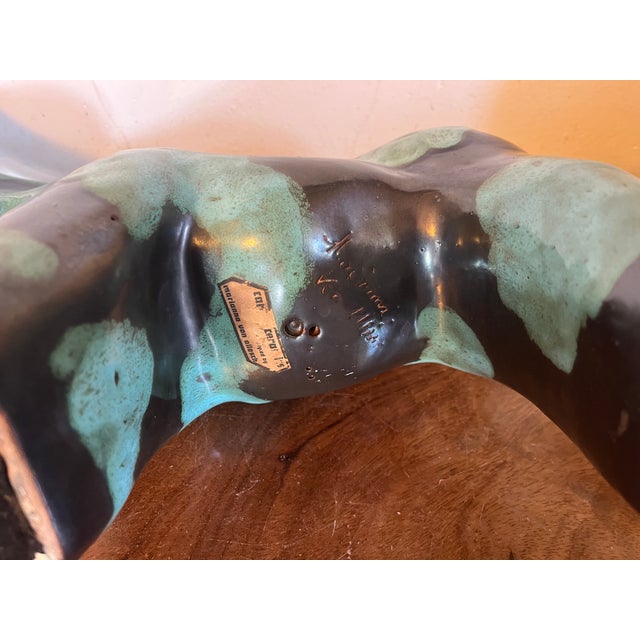 Large 1940's Mid-Century Modern Art Pottery Horse by Marianna Von Allesch (German 1886-1972) for Carola Ceramics For Sale - Image 13 of 14