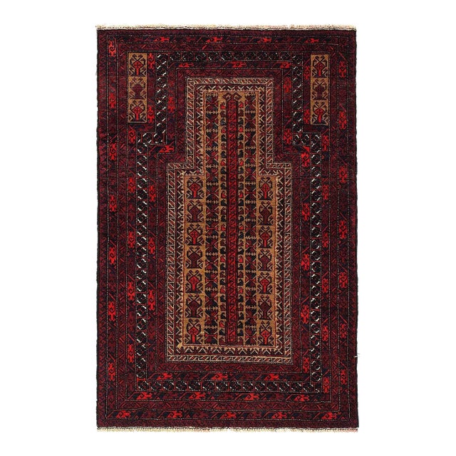 Pasargad DC Afghan Baluch Handmade Rug For Sale