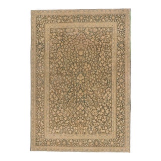 Mid 20th Century Vintage Persian Tabriz Rug - 08'10 X 12'08 For Sale