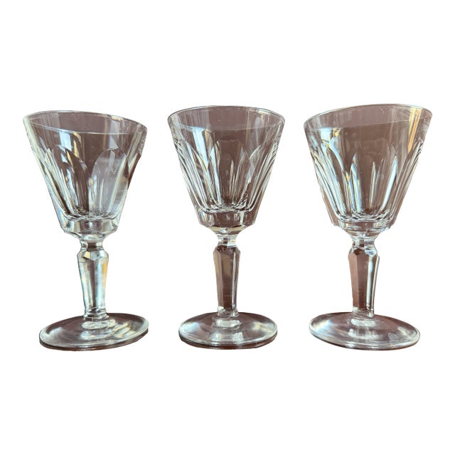 Late 20th Century Waterford Sheila Port Wine Glasses. Three (3) Glasses Included. For Sale