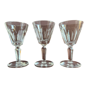 Late 20th Century Waterford Sheila Port Wine Glasses. Three (3) Glasses Included.