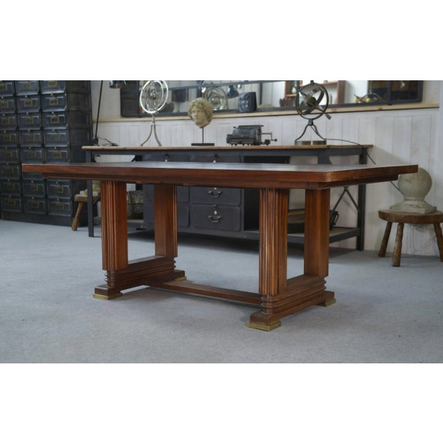 Wooden Table from Maxime, 1940s For Sale - Image 15 of 15