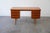 Mid-century Norwegian teak desk manufactured by Fredrik Kayser For Skeie & Co. Møbelfabrikk of Norheimsund, Norway. The...