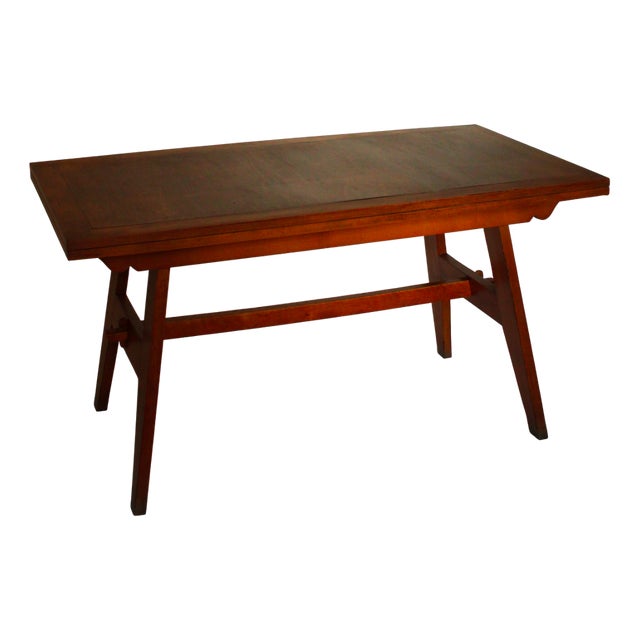 Mobilier des Sinistrés Table in Oak by René Gabriel, France, 1940s For Sale