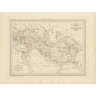 Empire Dalexandre Map of Alexander the Greats Empire, 1850 For Sale