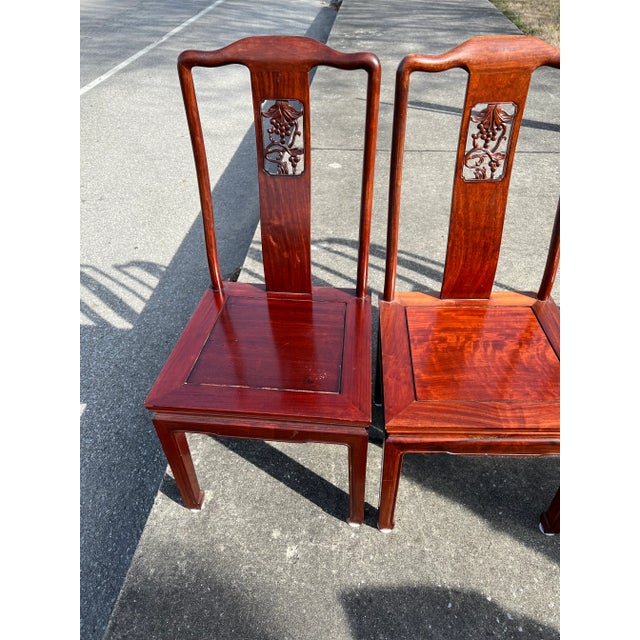 1970s 1970s Rosewood Chairs - Set of 4 For Sale - Image 5 of 8