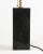 Black Petite Black Marble Mid-Century Table Lamp in the Manner of T.H. Robsjohn Gibbings for Hansen New York For Sale - Image 8 of 13
