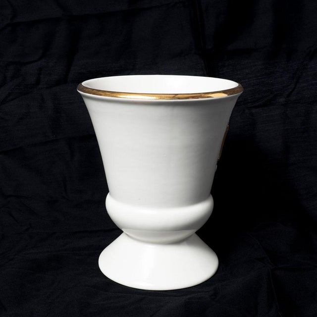 White Porcelain Mortar and Pestle For Sale - Image 8 of 9