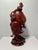 Antique Chinese Wood Carving Old Man With Carps Sculpture For Sale - Image 4 of 9