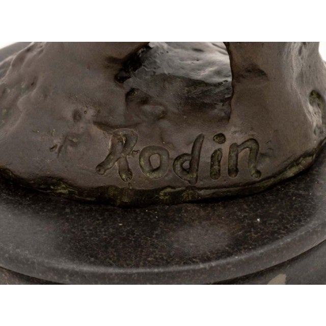 After Auguste Rodin Woman Praying Patinated Bronze For Sale - Image 9 of 10