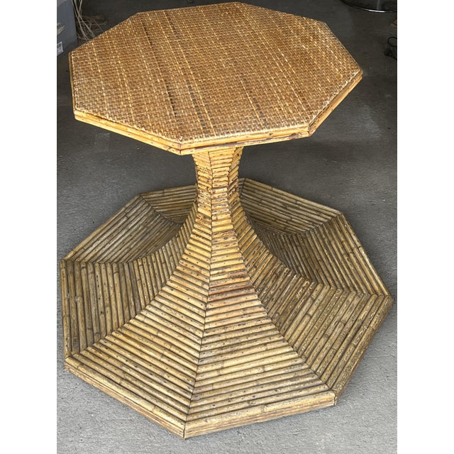 Rare Vivai De Sud table from the 1970s-80s (Height 72cm, Base Diameter 58cm, Top Diameter 58cm). It can be used with or...