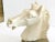 Stone Marble Base Horses Sculptures - a Pair For Sale - Image 7 of 9