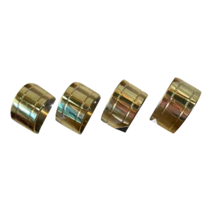Vintage Baldwin Brass Napkin Rings- Set of 4