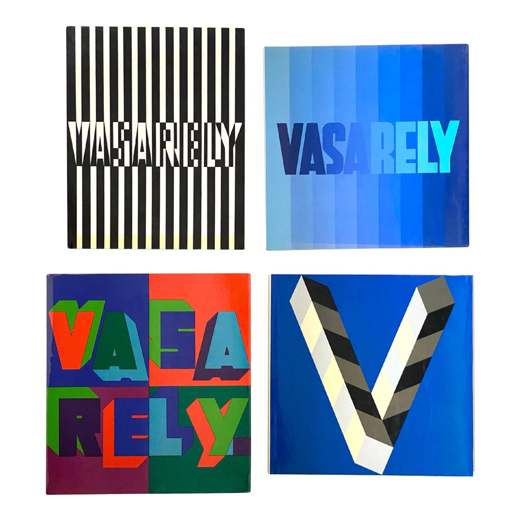 VASARELY 4 洋書 アート資料 vasarely-plastic-arts-of-the-