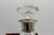 Hallmarked Birmingham 1975, this vintage crystal decanter has a sterling silver collar with the Maker's Mark of J B...