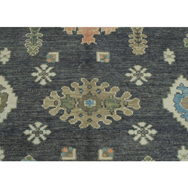 Turkish Oushak Rug 9'3" x 12'3" #17183 For Sale In Houston - Image 6 of 8