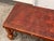 1950s Chavín Culture Peruvian Tooled Leather Table Bench For Sale - Image 5 of 12