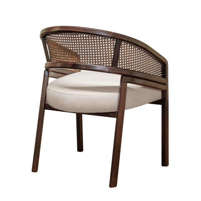 Contemporary Spencer Dining Chair by Wood Tailors Club For Sale - Image 3 of 8