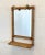 Brown Mirror with Bamboo Frame, 1970s For Sale - Image 8 of 8