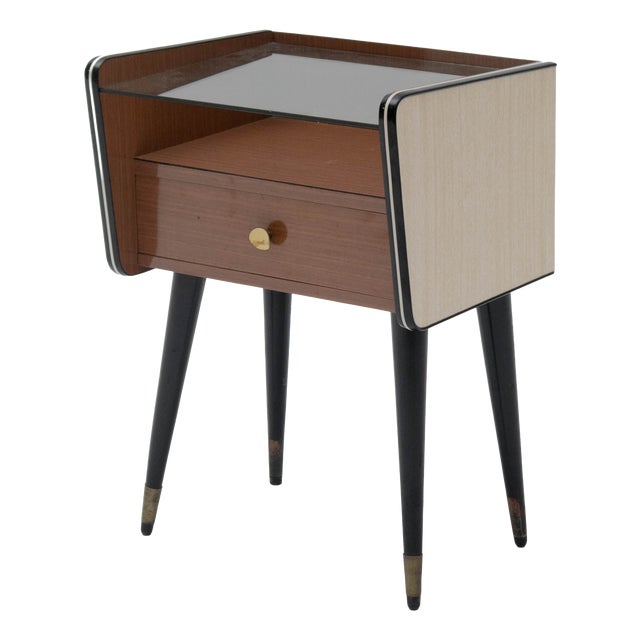 Mid-Century Modern Nightstand, 1960s For Sale