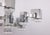 Gaetano Sciolari Large Cubic Chrome and Acrylic Glass 17-Light Chandelier by Gaetano Sciolari, Italy, 1960s For Sale - Image 4 of 18
