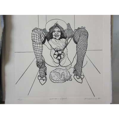 Mid 20th Century Nicolas Mordvinoff Images of Love Relief Etchings 100/100 - Set of 30 For Sale - Image 10 of 10