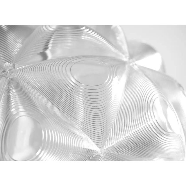 Tom Dixon lens pendant, spherical ceiling light, clear globe chandelier. Tom Dixon Spherical Lens Psychedelic...