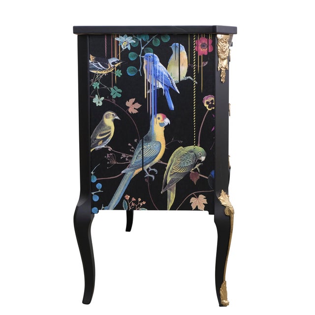 1950s Classic Rococo Style Chests With Christian Lacroix Design For Sale In Greensboro - Image 6 of 7
