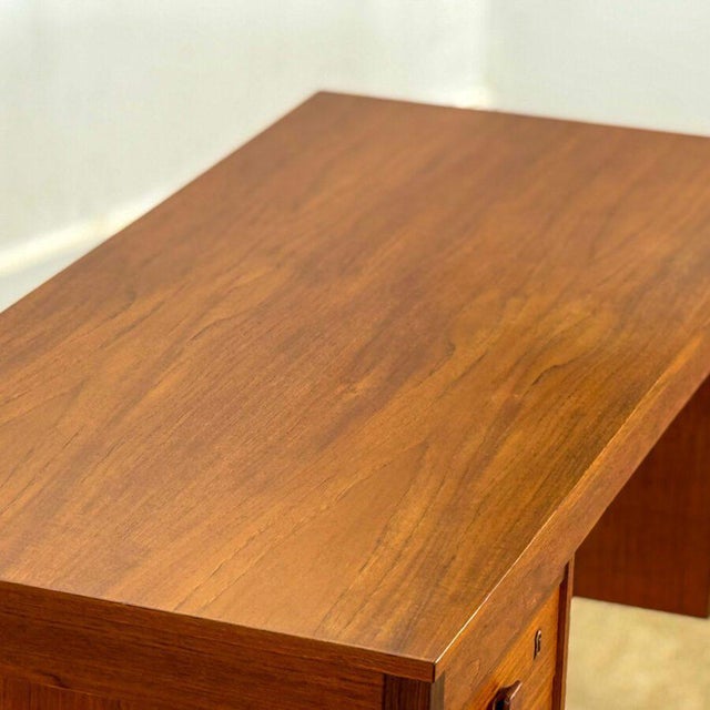 Mid-Century Modern Danish Teak Desk from Dominos Møbler, Denmark, 1960s For Sale - Image 9 of 16