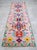 1970s Runner Rug Turkish Hand-Knotted Rug Pink Hallway Decor Kitchen Runner 3x10 Ft Approx For Sale - Image 14 of 18