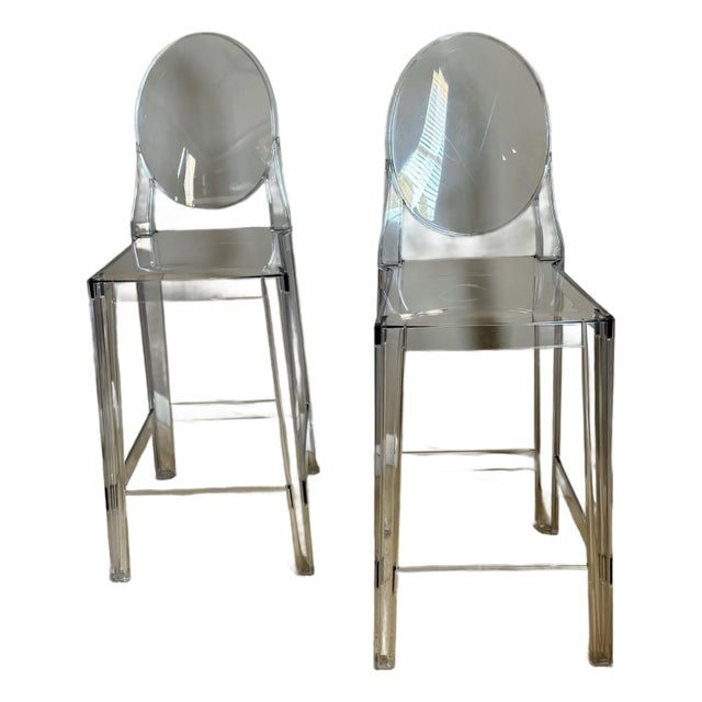 Kartell One More Stool - Set of 2 For Sale