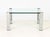 Italian Italian Chrome and Glass Top Coffee Table For Sale - Image 3 of 7