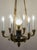 Traditional French Empire 7-Light Chandelier in Gilded Bronze, Late 19th Century For Sale - Image 3 of 17