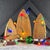 Boost your Modern Christmas decor game with a set of these handmade Teak and Walnut tabletop Christmas trees! These...