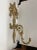 Vintage Mid Century Decorative Brass Sconces Pair of 2 For Sale - Image 4 of 9