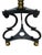 Pair of Iron and Brass Drink Tables With Polished Rojo Marble Tops For Sale - Image 14 of 16