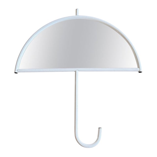 Postmodern Umbrella Shaped Wall Mirror,L'isola Che Non C'è, Italy 1980s For Sale